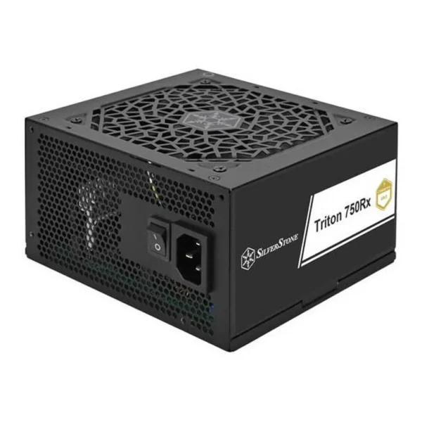 Silverstone Triton 750Rx Non Modular Power Supply, 750W Power, Cybenetics Gold Efficiency, Active PFC, Japanese Electrolytic Capacitors, 120mm ICB Bearing Fan, Black | SST-TR750R-GF – Main image Silverstone Triton 750Rx Non Modular Power Supply, 750W Power, Cybenetics Gold Efficiency, Active PFC, Japanese Electrolytic Capacitors, 120mm ICB Bearing Fan, Black | SST-TR750R-GF – Main image