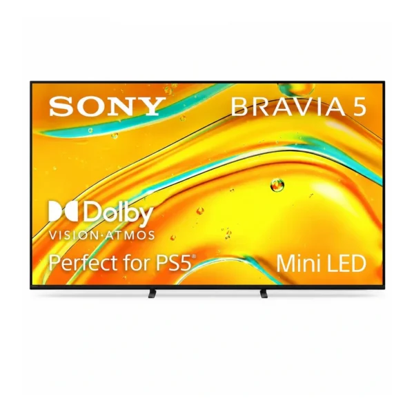 Sony BRAVIA 5 Mini LED 4K Smart Google TV, 65-inch – Main image Sony BRAVIA 5 Mini LED 4K Smart Google TV, 65-inch – Main image