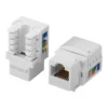 Taradhin CAT6 UTP RJ45 Keystone Jack, 250MHz High-Performance Rated, Easy Punch-Down Installation , Faster & More Reliable Network Connections, Durable 50-Micron Gold Plated Contacts | TC-C6KS01 – Main image Taradhin CAT6 UTP RJ45 Keystone Jack, 250MHz High-Performance Rated, Easy Punch-Down Installation , Faster & More Reliable Network Connections, Durable 50-Micron Gold Plated Contacts | TC-C6KS01 – Main image