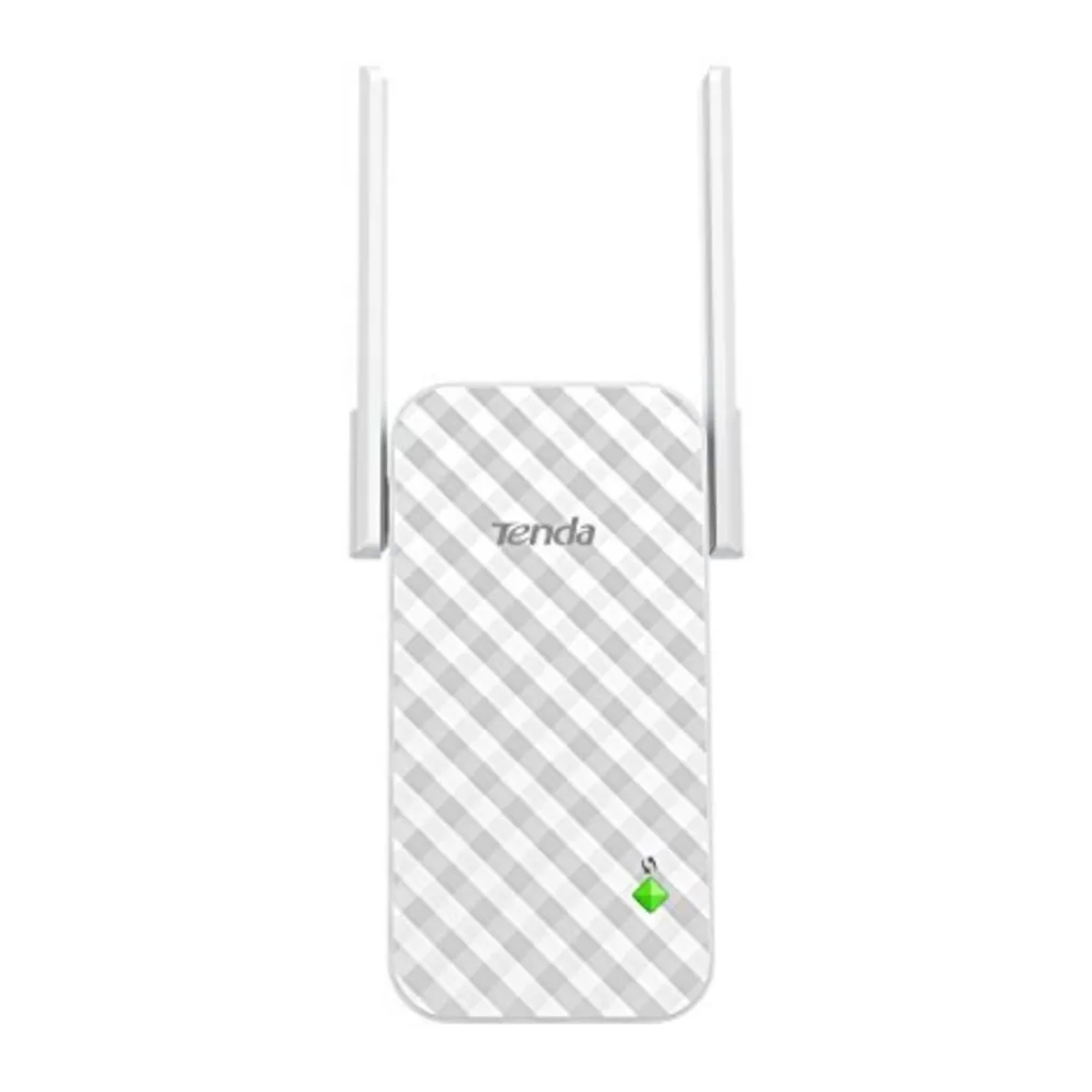 Tenda A9 N300 WiFi Range Extender 2 External Antennas, One Button Extension, Smart Signal LED, Universal Compatibility | A9 – Gallery image 1 Tenda A9 N300 WiFi Range Extender 2 External Antennas, One Button Extension, Smart Signal LED, Universal Compatibility | A9 – Gallery image 1