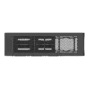 Thermaltake AX100 Pedestal PC Case Expansion Module, Up to 560mm Radiator Support, 8x 120mm or 140mm Fans, 8x 3.5 Inches or 2.5 Inches Drives, Black | CA-11C-00D1NN-00 – Gallery image 3 Thermaltake AX100 Pedestal PC Case Expansion Module, Up to 560mm Radiator Support, 8x 120mm or 140mm Fans, 8x 3.5 Inches or 2.5 Inches Drives, Black | CA-11C-00D1NN-00 – Gallery image 3