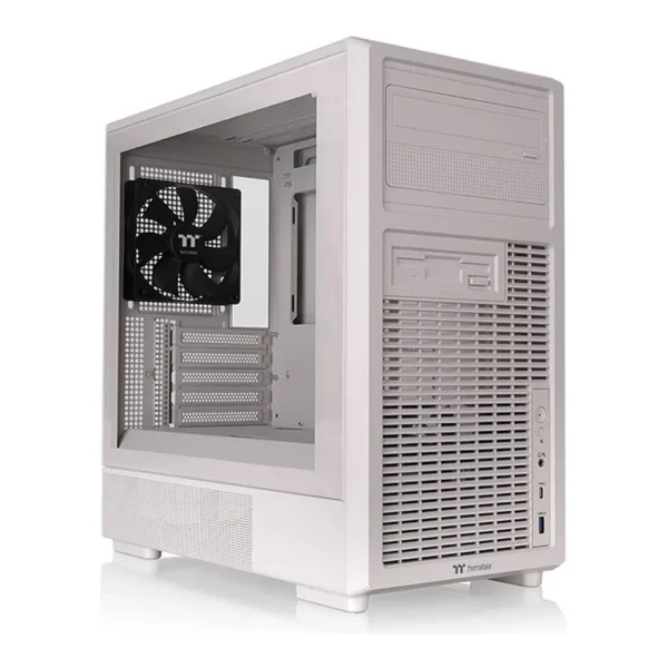 Thermaltake Retro 260 TG Micro Tower PC Case, Micro-ATX/Mini-ITX, Retro Front Panel, 4mm TG Side, 2x 120mm Fans, 280mm AIO, USB-C, 370mm GPU, 165mm CPU, Beige | CA-11P-00SQWN-00 – Main image Thermaltake Retro 260 TG Micro Tower PC Case, Micro-ATX/Mini-ITX, Retro Front Panel, 4mm TG Side, 2x 120mm Fans, 280mm AIO, USB-C, 370mm GPU, 165mm CPU, Beige | CA-11P-00SQWN-00 – Main image