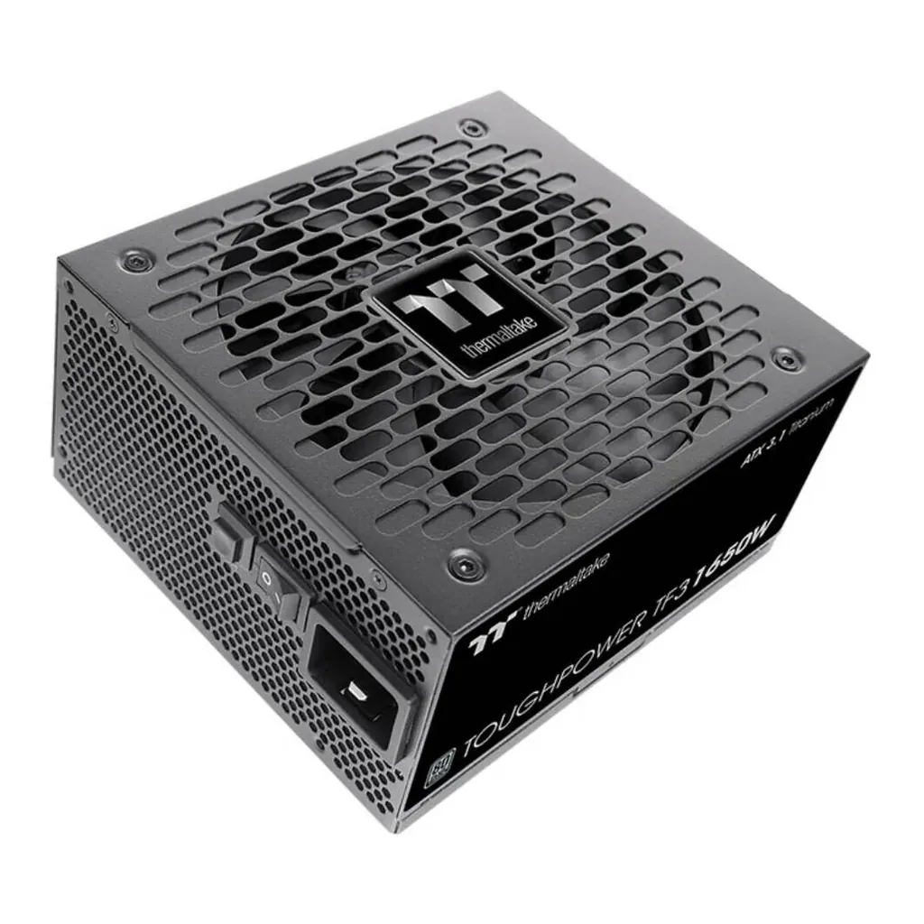 Thermaltake TOUGHPOWER TF3 1650W Fully Modular Power Supply, 1650W Power, 80 PLUS Titanium Efficiency, Active PFC, 120mm Hydraulic Bearing Fan ATX 3.1 Ready, Black | PS-TPD-1650FNFATK-1 – Gallery image 3 Thermaltake TOUGHPOWER TF3 1650W Fully Modular Power Supply, 1650W Power, 80 PLUS Titanium Efficiency, Active PFC, 120mm Hydraulic Bearing Fan ATX 3.1 Ready, Black | PS-TPD-1650FNFATK-1 – Gallery image 3