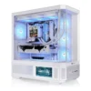 Thermaltake View 370 TG ARGB Mid Tower Chassis, ATX Tempered Glass Gaming PC Case, Snow | CA-11N-00M6WN-00 – Main image Thermaltake View 370 TG ARGB Mid Tower Chassis, ATX Tempered Glass Gaming PC Case, Snow | CA-11N-00M6WN-00 – Main image