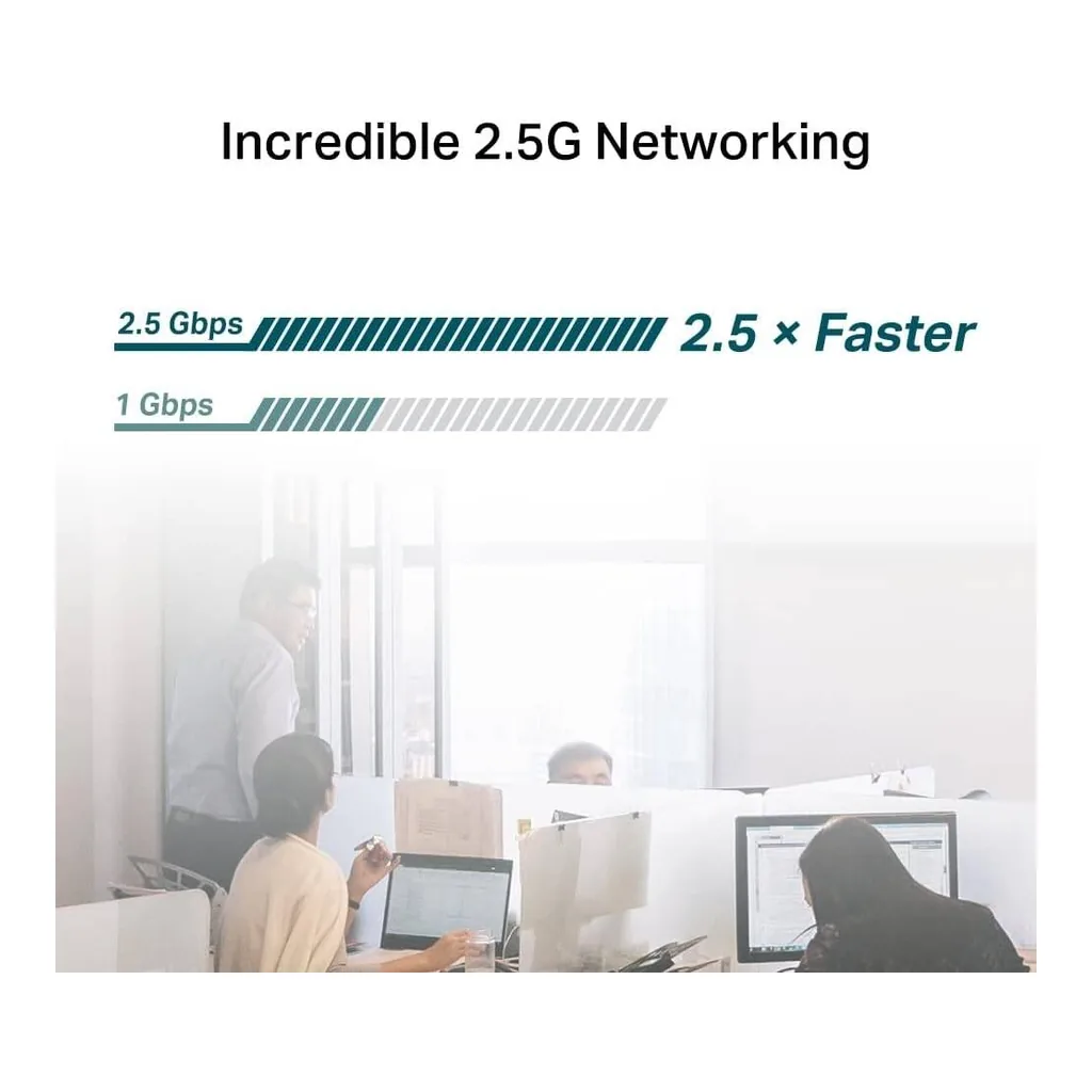TP-Link 2.5 Gigabit PCI Express Network Adapter, Low-Profile and Full-Height Brackets, Supports Windows 11/10/8.1/8/7, Windows Servers RS 2022/2019/2016/2012 R2/2012/2008 R2, Linux | TX201 – Gallery image 2 TP-Link 2.5 Gigabit PCI Express Network Adapter, Low-Profile and Full-Height Brackets, Supports Windows 11/10/8.1/8/7, Windows Servers RS 2022/2019/2016/2012 R2/2012/2008 R2, Linux | TX201 – Gallery image 2