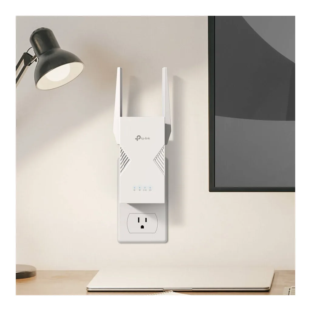 TP-Link Archer RE235BE BE3600 Dual-Band WiFi 7 Range Extender, 3.6Gbps Wireless Signal Booster, Multi-Link Operation (MLO), 2.5Gbps Ethernet Port, 4x External Antennas, White | RE235BE – Gallery image 10 TP-Link Archer RE235BE BE3600 Dual-Band WiFi 7 Range Extender, 3.6Gbps Wireless Signal Booster, Multi-Link Operation (MLO), 2.5Gbps Ethernet Port, 4x External Antennas, White | RE235BE – Gallery image 10