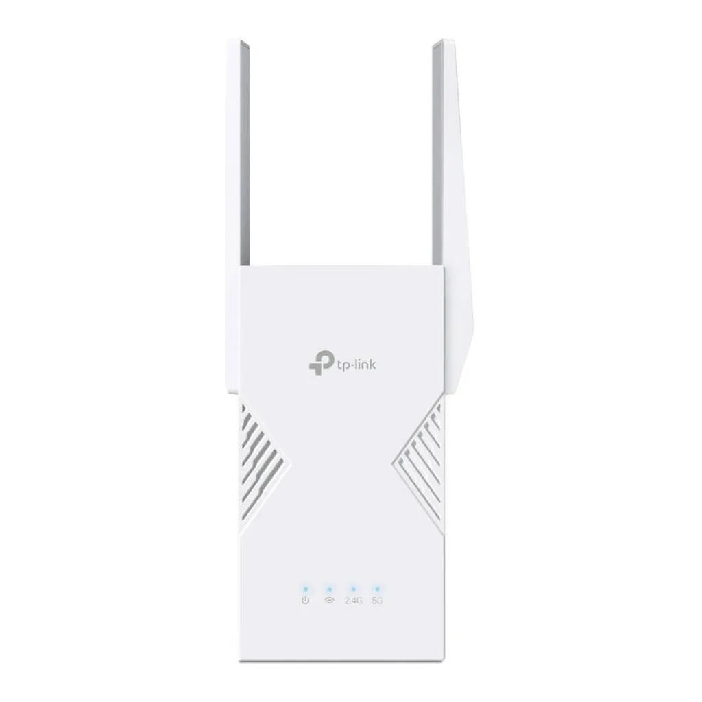 TP-Link Archer RE235BE BE3600 Dual-Band WiFi 7 Range Extender, 3.6Gbps Wireless Signal Booster, Multi-Link Operation (MLO), 2.5Gbps Ethernet Port, 4x External Antennas, White | RE235BE – Main image TP-Link Archer RE235BE BE3600 Dual-Band WiFi 7 Range Extender, 3.6Gbps Wireless Signal Booster, Multi-Link Operation (MLO), 2.5Gbps Ethernet Port, 4x External Antennas, White | RE235BE – Main image