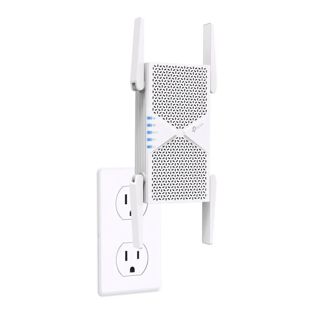 TP-Link Archer RE405BE WiFi 7 Range Extender BE7200, High Performance Dual-Band Signal Booster with 6GHz Ready Architecture, 2.5G Port, MLO Technology and EasyMesh Integration, White | RE405BE – Gallery image 2 TP-Link Archer RE405BE WiFi 7 Range Extender BE7200, High Performance Dual-Band Signal Booster with 6GHz Ready Architecture, 2.5G Port, MLO Technology and EasyMesh Integration, White | RE405BE – Gallery image 2