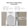 TP-Link Archer RE405BE WiFi 7 Range Extender BE7200, High Performance Dual-Band Signal Booster with 6GHz Ready Architecture, 2.5G Port, MLO Technology and EasyMesh Integration, White | RE405BE – Gallery image 5 TP-Link Archer RE405BE WiFi 7 Range Extender BE7200, High Performance Dual-Band Signal Booster with 6GHz Ready Architecture, 2.5G Port, MLO Technology and EasyMesh Integration, White | RE405BE – Gallery image 5