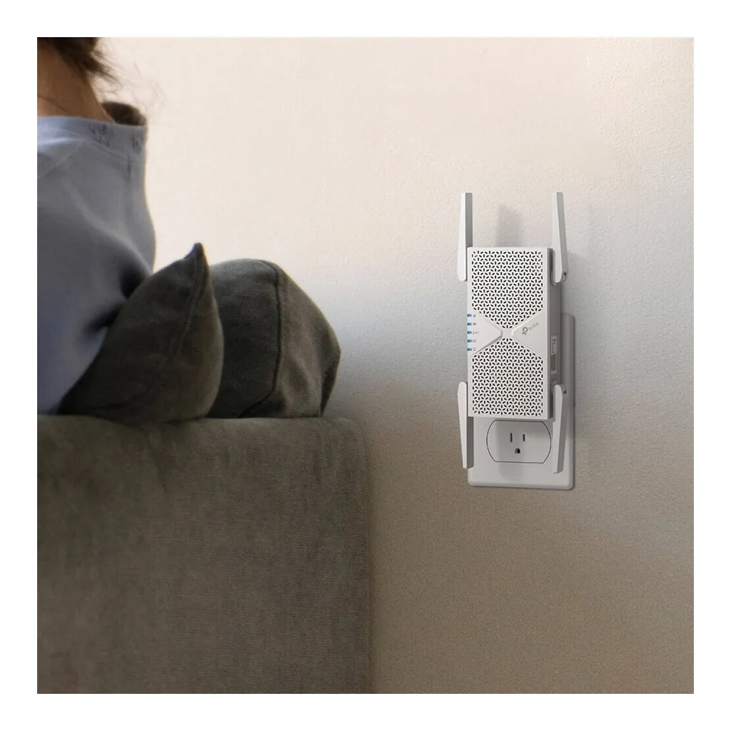 TP-Link Archer RE405BE WiFi 7 Range Extender BE7200, High Performance Dual-Band Signal Booster with 6GHz Ready Architecture, 2.5G Port, MLO Technology and EasyMesh Integration, White | RE405BE – Gallery image 11 TP-Link Archer RE405BE WiFi 7 Range Extender BE7200, High Performance Dual-Band Signal Booster with 6GHz Ready Architecture, 2.5G Port, MLO Technology and EasyMesh Integration, White | RE405BE – Gallery image 11