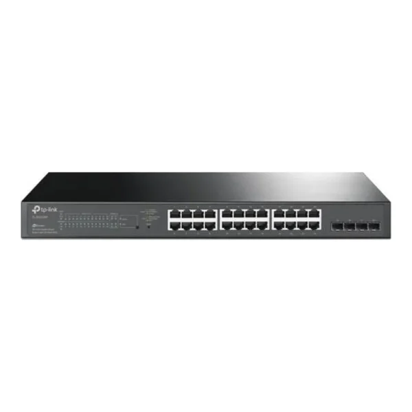 TP-Link JetStream TL-SG2428P 28-Port PoE+ Switch – Main image TP-Link JetStream TL-SG2428P 28-Port PoE+ Switch – Main image