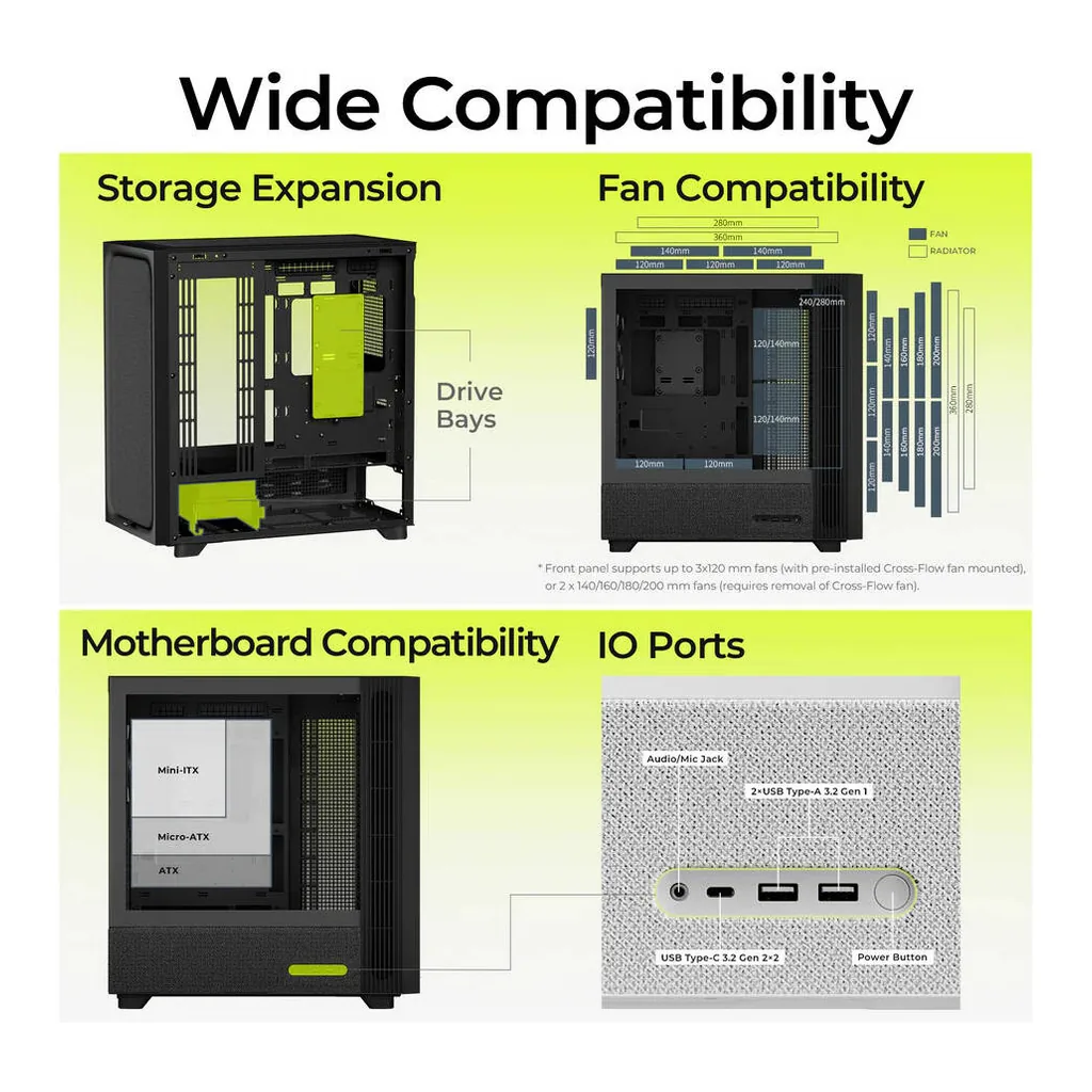 TRYX FLOVA F50 Mid-Tower PC Case – Gallery image 20 TRYX FLOVA F50 Mid-Tower PC Case – Gallery image 20