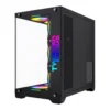 Twisted Minds Bullet-07 Mid Tempered Glass Mid Tower ATX Gaming PC Case, Pre Installed 4x 120mm ARGB Fans, Up to 360mm AIO, 3.5″ HDD* 2 + 2.5″ SSD* 2 Drive Support, USB 3.0+USB-C, Black | TM1-B-S – Gallery image 2 Twisted Minds Bullet-07 Mid Tempered Glass Mid Tower ATX Gaming PC Case, Pre Installed 4x 120mm ARGB Fans, Up to 360mm AIO, 3.5″ HDD* 2 + 2.5″ SSD* 2 Drive Support, USB 3.0+USB-C, Black | TM1-B-S – Gallery image 2
