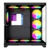 Twisted Minds Bullet-07 Mid Tempered Glass Mid Tower ATX Gaming PC Case, Pre Installed 4x 120mm ARGB Fans, Up to 360mm AIO, 3.5″ HDD* 2 + 2.5″ SSD* 2 Drive Support, USB 3.0+USB-C, Black | TM1-B-S – Gallery image 5 Twisted Minds Bullet-07 Mid Tempered Glass Mid Tower ATX Gaming PC Case, Pre Installed 4x 120mm ARGB Fans, Up to 360mm AIO, 3.5″ HDD* 2 + 2.5″ SSD* 2 Drive Support, USB 3.0+USB-C, Black | TM1-B-S – Gallery image 5