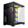 Twisted Minds Bullet-07 Mid Tempered Glass Mid Tower ATX Gaming PC Case, Pre Installed 4x 120mm ARGB Fans, Up to 360mm AIO, 3.5″ HDD* 2 + 2.5″ SSD* 2 Drive Support, USB 3.0+USB-C, Black | TM1-B-S – Gallery image 7 Twisted Minds Bullet-07 Mid Tempered Glass Mid Tower ATX Gaming PC Case, Pre Installed 4x 120mm ARGB Fans, Up to 360mm AIO, 3.5″ HDD* 2 + 2.5″ SSD* 2 Drive Support, USB 3.0+USB-C, Black | TM1-B-S – Gallery image 7