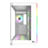 Twisted Minds Flux Mid Tower Gaming Case, ATX PC Case with ARGB Lighting & Advanced Cooling Support, White | TM-FLUX-W – Gallery image 3 Twisted Minds Flux Mid Tower Gaming Case, ATX PC Case with ARGB Lighting & Advanced Cooling Support, White | TM-FLUX-W – Gallery image 3