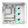 Twisted Minds Flux Mid Tower Gaming Case, ATX PC Case with ARGB Lighting & Advanced Cooling Support, White | TM-FLUX-W – Gallery image 7 Twisted Minds Flux Mid Tower Gaming Case, ATX PC Case with ARGB Lighting & Advanced Cooling Support, White | TM-FLUX-W – Gallery image 7