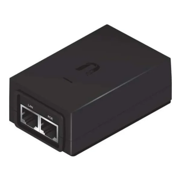 Ubiquiti Networks 48VDC Power over Ethernet Injector, 0.5A Gigabit Adapter, 24W of Power, 65 kHz, Indoor, For Ubiquiti Networks PoE Devices, Black | POE-48-24W-G – Main image Ubiquiti Networks 48VDC Power over Ethernet Injector, 0.5A Gigabit Adapter, 24W of Power, 65 kHz, Indoor, For Ubiquiti Networks PoE Devices, Black | POE-48-24W-G – Main image