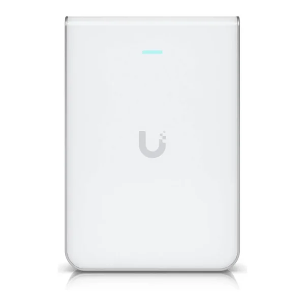 Ubiquiti U7 Pro Wall Access Point, WiFi 7 with 6 GHz Support, 6 Spatial Streams, Up to 5.7 Gbps Max Data Rate, 2 x 2 (DL/UL MU-MIMO) Feature, White | U7-Pro-Wall – Main image Ubiquiti U7 Pro Wall Access Point, WiFi 7 with 6 GHz Support, 6 Spatial Streams, Up to 5.7 Gbps Max Data Rate, 2 x 2 (DL/UL MU-MIMO) Feature, White | U7-Pro-Wall – Main image