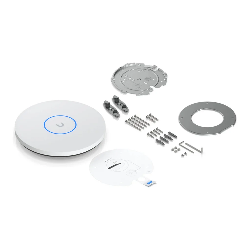 Ubiquiti U7 Pro XGS Access Point, Wi-Fi 7 with 6GHz Support, 8 Data Streams, Powered By PoE++, Hotspot 2.0, Zero-Wait DFS, Internal Antenna Type, 1x 10GbE PoE+ RJ45 Port Interface, White | U7-Pro-XGS – Gallery image 8 Ubiquiti U7 Pro XGS Access Point, Wi-Fi 7 with 6GHz Support, 8 Data Streams, Powered By PoE++, Hotspot 2.0, Zero-Wait DFS, Internal Antenna Type, 1x 10GbE PoE+ RJ45 Port Interface, White | U7-Pro-XGS – Gallery image 8