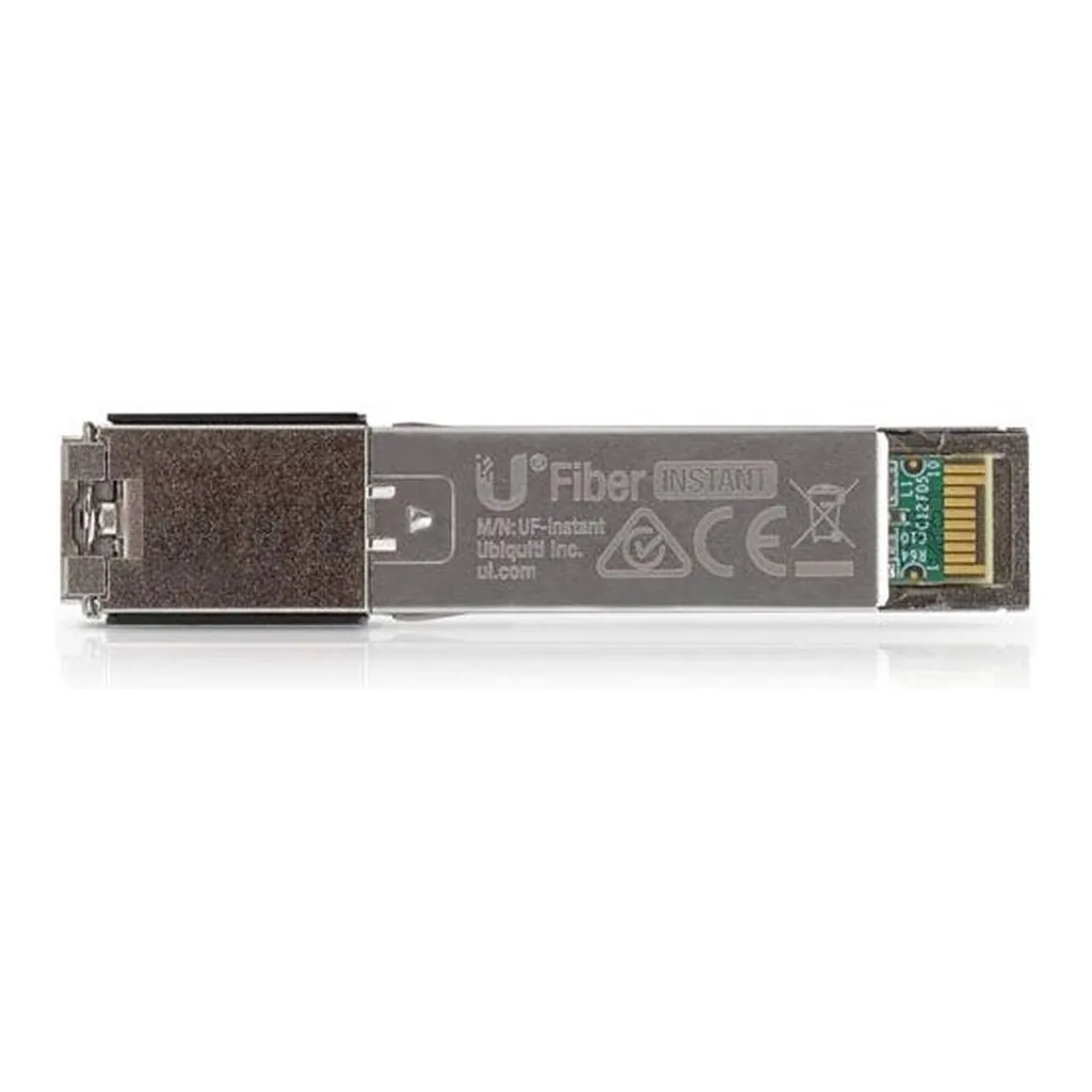 Ubiquiti UISP Optical Transceiver, MIPS 100 MHz, GPON Port, GbE SFP Connectivity, Downstream 2.488 Gbps, Upstream 1.244 Gbps | UF-Instant – Gallery image 1 Ubiquiti UISP Optical Transceiver, MIPS 100 MHz, GPON Port, GbE SFP Connectivity, Downstream 2.488 Gbps, Upstream 1.244 Gbps | UF-Instant – Gallery image 1