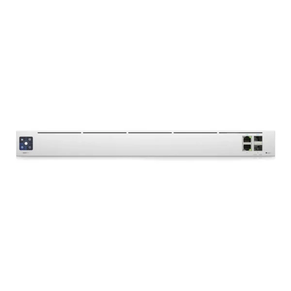 Ubiquiti UniFi UXG-Pro Next Generation Secure Gateway, 1.3" Touchscreen, 1.7GHz Quad-Core, Gigabit Ethernet, 10G SFP+ WAN Ports, DPI, IPS/IDS & Layered Firewall, Rackmount Design, Silver | UXG-Pro – Main image Ubiquiti UniFi UXG-Pro Next Generation Secure Gateway, 1.3" Touchscreen, 1.7GHz Quad-Core, Gigabit Ethernet, 10G SFP+ WAN Ports, DPI, IPS/IDS & Layered Firewall, Rackmount Design, Silver | UXG-Pro – Main image