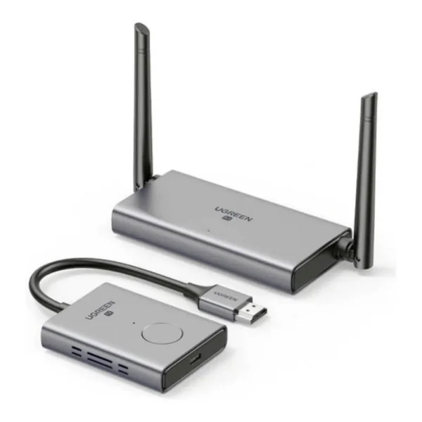 UGREEN CM506 Video Extender/Transmitter And Receiver, 50 Meter 1080p 60Hz Full HD, 5GHz Wireless HDMI + VGA + 3.5mm With LED Indicator And Type C Power Port | 50633A – Main image UGREEN CM506 Video Extender/Transmitter And Receiver, 50 Meter 1080p 60Hz Full HD, 5GHz Wireless HDMI + VGA + 3.5mm With LED Indicator And Type C Power Port | 50633A – Main image