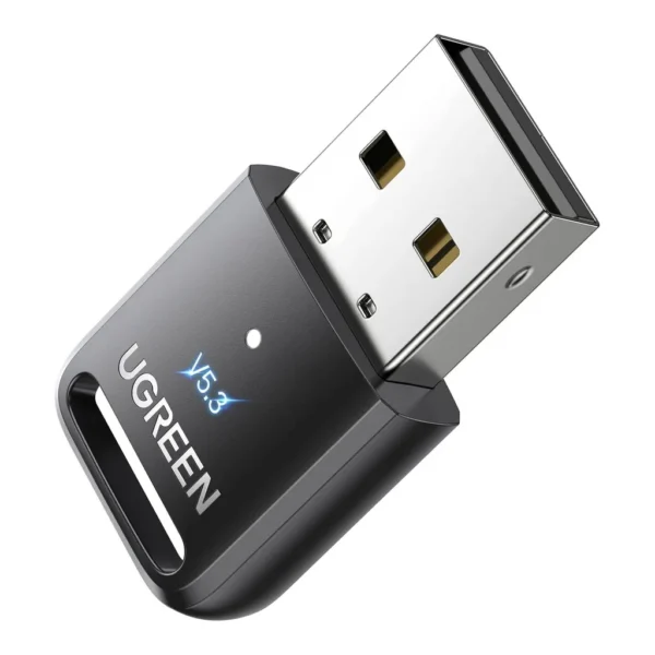 UGREEN USB Bluetooth Adapter for PC, 5.3 Bluetooth Dongle for Laptop,Mouse, Keyboard, Printers, Headsets, Speakers, Windows 8.1/10/11 | 90225 – Main image UGREEN USB Bluetooth Adapter for PC, 5.3 Bluetooth Dongle for Laptop,Mouse, Keyboard, Printers, Headsets, Speakers, Windows 8.1/10/11 | 90225 – Main image