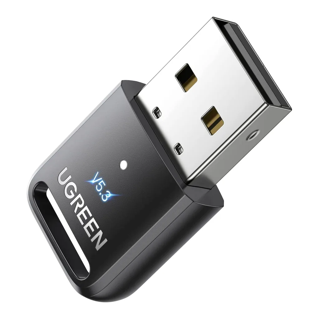 UGREEN USB Bluetooth Adapter for PC, 5.3 Bluetooth Dongle for Laptop,Mouse, Keyboard, Printers, Headsets, Speakers, Windows 8.1/10/11 | 90225 – Main image UGREEN USB Bluetooth Adapter for PC, 5.3 Bluetooth Dongle for Laptop,Mouse, Keyboard, Printers, Headsets, Speakers, Windows 8.1/10/11 | 90225 – Main image