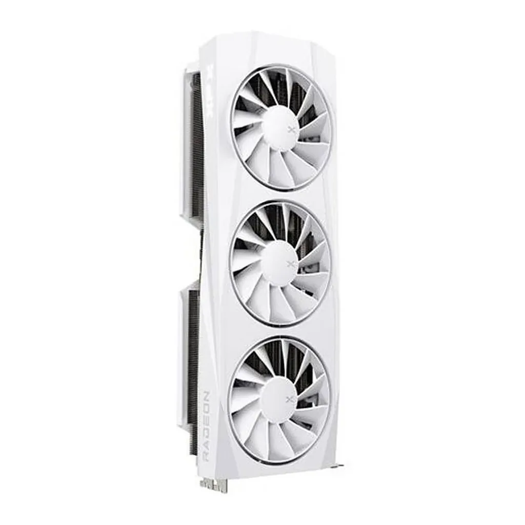 XFX Quicksilver AMD Radeon RX 9070 OC White Gaming Edition Graphics Card, 16GB GDDR6 256-Bit Memory, 2700 MHz Boost Clock, 4096 Stream Processors, 20 – Gallery image 1 XFX Quicksilver AMD Radeon RX 9070 OC White Gaming Edition Graphics Card, 16GB GDDR6 256-Bit Memory, 2700 MHz Boost Clock, 4096 Stream Processors, 20 – Gallery image 1