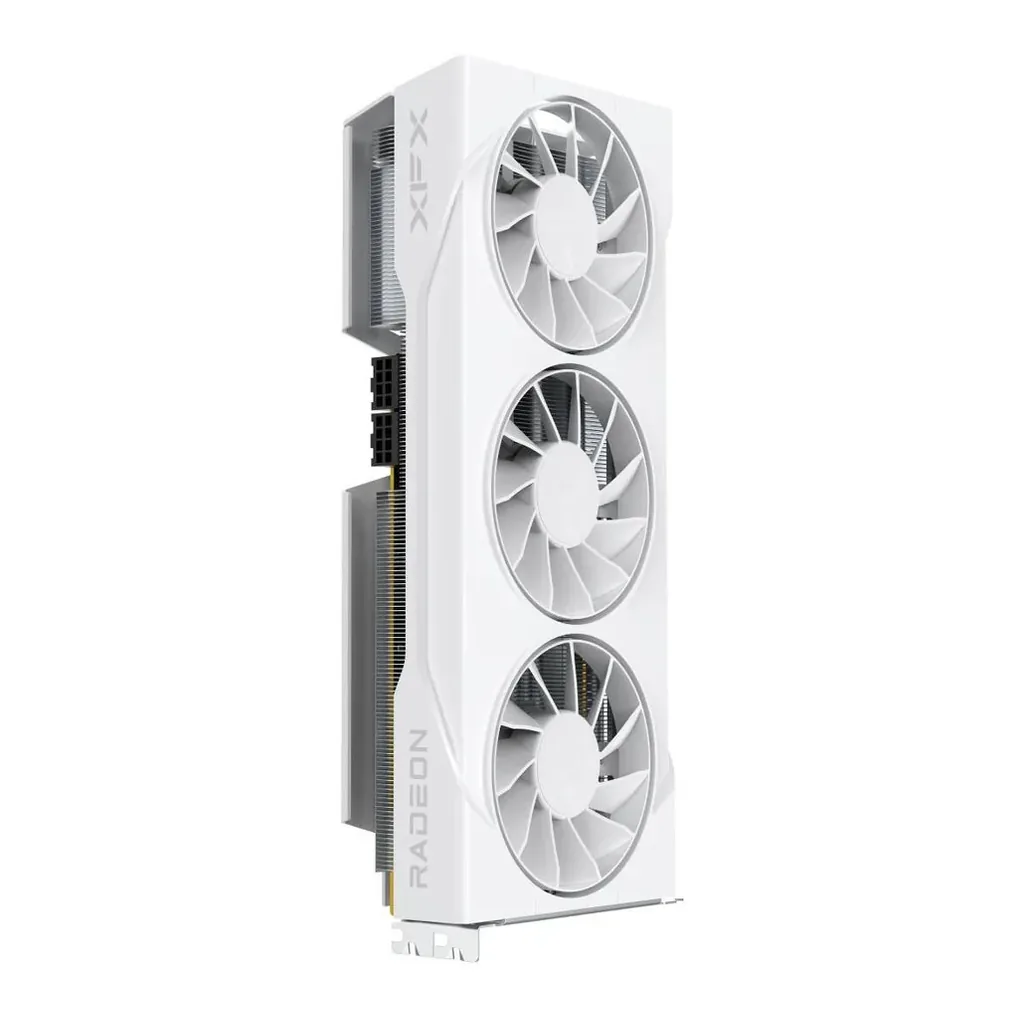 XFX Swift AMD Radeon RX 9070 OC Triple 90mm Fan Gaming Ed Graphics Card, 16GB GDDR6 256-Bit Memory, 2700MHz Boost Clock, 20Gbps Memory Speed, 4096 Str – Gallery image 4 XFX Swift AMD Radeon RX 9070 OC Triple 90mm Fan Gaming Ed Graphics Card, 16GB GDDR6 256-Bit Memory, 2700MHz Boost Clock, 20Gbps Memory Speed, 4096 Str – Gallery image 4