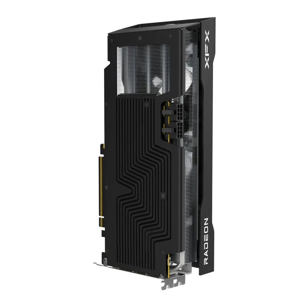 XFX Swift AMD Radeon RX 9070 OC Triple 90mm Fan Gaming Edition Graphics Card, 16GB GDDR6 256-Bit Memory, 2700MHz Boost Clock, 20Gbps Memory Speed, 409 – Gallery image 4 XFX Swift AMD Radeon RX 9070 OC Triple 90mm Fan Gaming Edition Graphics Card, 16GB GDDR6 256-Bit Memory, 2700MHz Boost Clock, 20Gbps Memory Speed, 409 – Gallery image 4