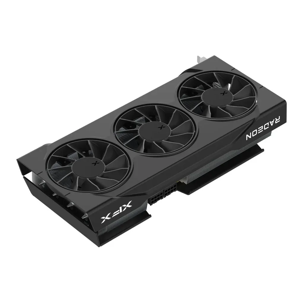 XFX Swift AMD Radeon RX 9070 OC Triple 90mm Fan Gaming Edition Graphics Card, 16GB GDDR6 256-Bit Memory, 2700MHz Boost Clock, 20Gbps Memory Speed, 409 – Gallery image 7 XFX Swift AMD Radeon RX 9070 OC Triple 90mm Fan Gaming Edition Graphics Card, 16GB GDDR6 256-Bit Memory, 2700MHz Boost Clock, 20Gbps Memory Speed, 409 – Gallery image 7