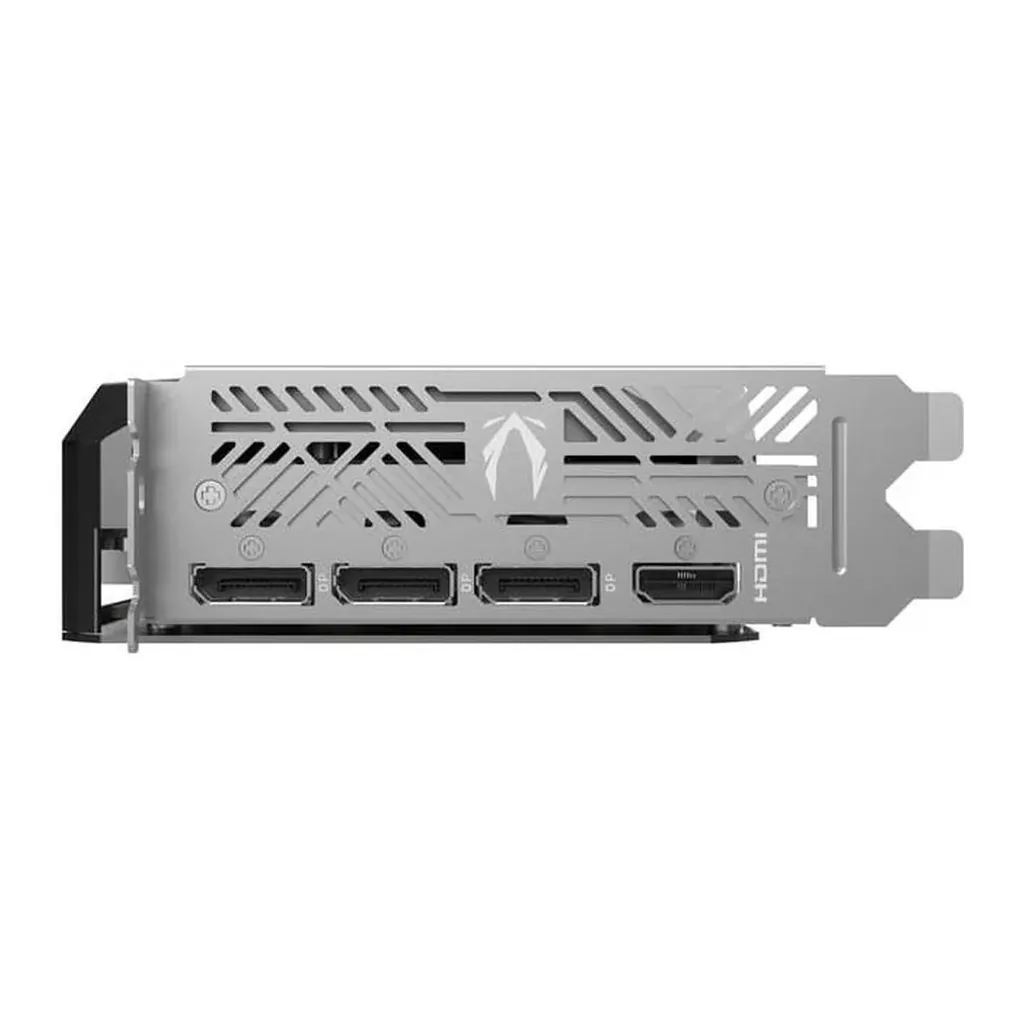ZOTAC GAMING GeForce RTX 5060 AMP Graphics Card, 8GB GDDR7 128-Bit Memory, 2550MHz Engine Clock, 28 Gbps Memory Clock, 3840 CUDA Cores, PCI Express 5. – Gallery image 2 ZOTAC GAMING GeForce RTX 5060 AMP Graphics Card, 8GB GDDR7 128-Bit Memory, 2550MHz Engine Clock, 28 Gbps Memory Clock, 3840 CUDA Cores, PCI Express 5. – Gallery image 2