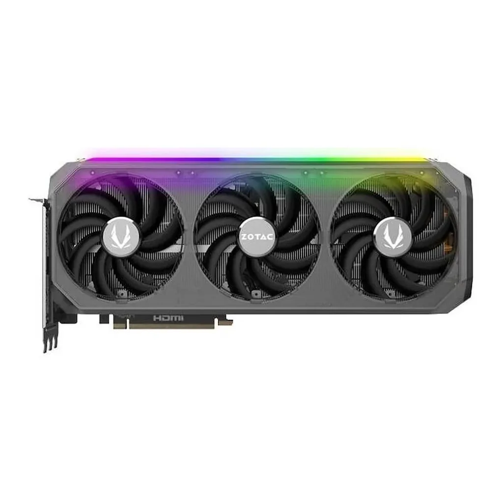 ZOTAC GAMING GeForce RTX 5070 Ti AMP Extreme INFINITY Graphics Card, 16GB GDDR7 256-Bit, 2512 MHz Engine Clock, 28 Gbps Memory Clock, 8960 CUDA Cores, – Gallery image 1 ZOTAC GAMING GeForce RTX 5070 Ti AMP Extreme INFINITY Graphics Card, 16GB GDDR7 256-Bit, 2512 MHz Engine Clock, 28 Gbps Memory Clock, 8960 CUDA Cores, – Gallery image 1