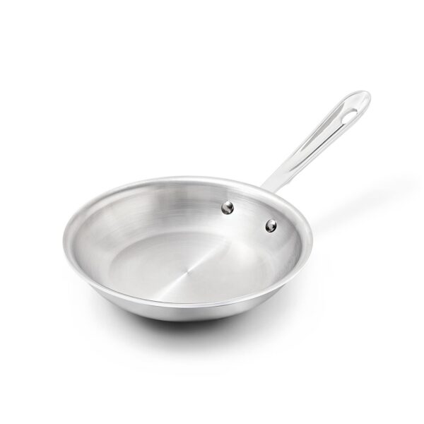 010ddc87-e093-4bdf-93af-78c9e9e92a6a.jpg All Clad - All-Clad 8" Stainless Steel Fry Pan, 3-Ply Bonded Cookware - Silver