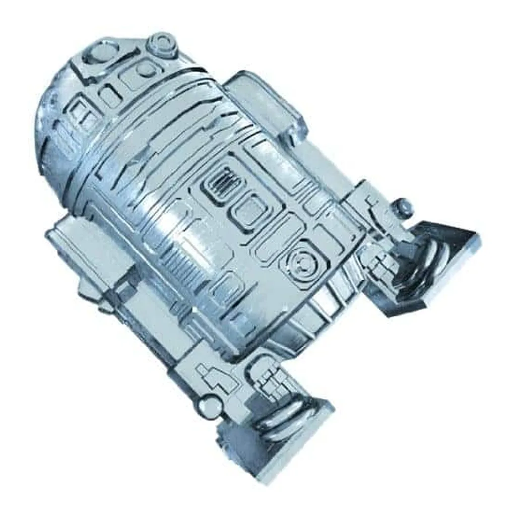 016cf99a-5588-4f93-95ee-733958b4dc5b.jpg Star Wars - R2-D2 Deluxe Large Size Silicone Ice Tray - Silver