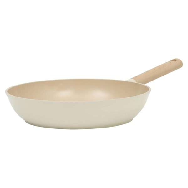 02e593cd-2a43-47d3-9988-a9c58d751407.jpg Gibson - Elite Folkstone 12 Inch Ceramic Nonstick Cast Aluminum Frypan - Beige