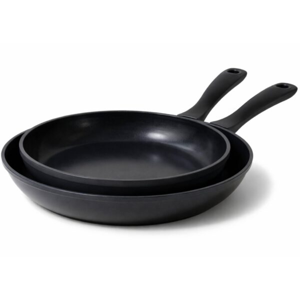 03341cd5-a11e-416c-8879-4f027481e716.jpg Alva - Energy 2-Piece Ceramic Nonstick Frying Pan Set - 8-in & 11-in - Black