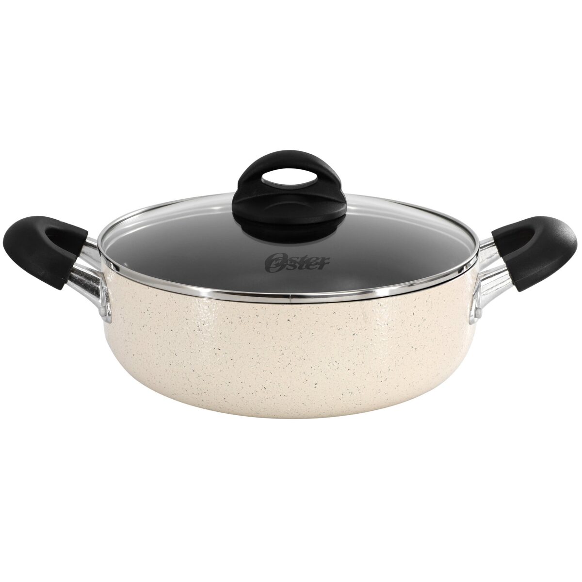 0364dae9-ed5a-4fed-836e-9d874b1171b9.jpg Oster - Clairborne 3.6 Quart Nonstick Aluminum Caldero with Lid - Linen