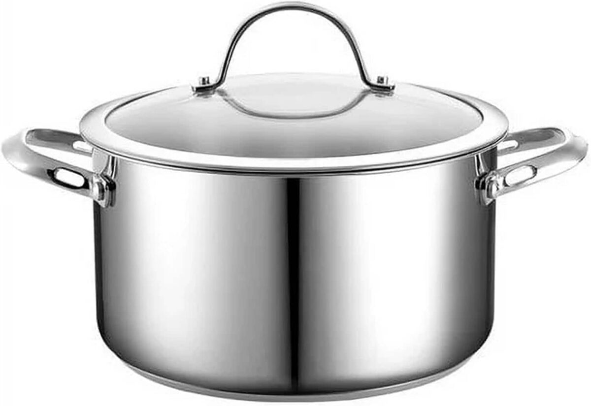 04a5b66a-7960-4fba-b040-1e65152504ea.jpg Cooks Standard - Cook Standards Classic 6 QT Stockpot With cover - STAINLESS STEEL