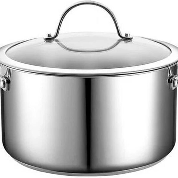 04a5b66a-7960-4fba-b040-1e65152504ea.jpg Cooks Standard - Cook Standards Classic 6 QT Stockpot With cover - STAINLESS STEEL