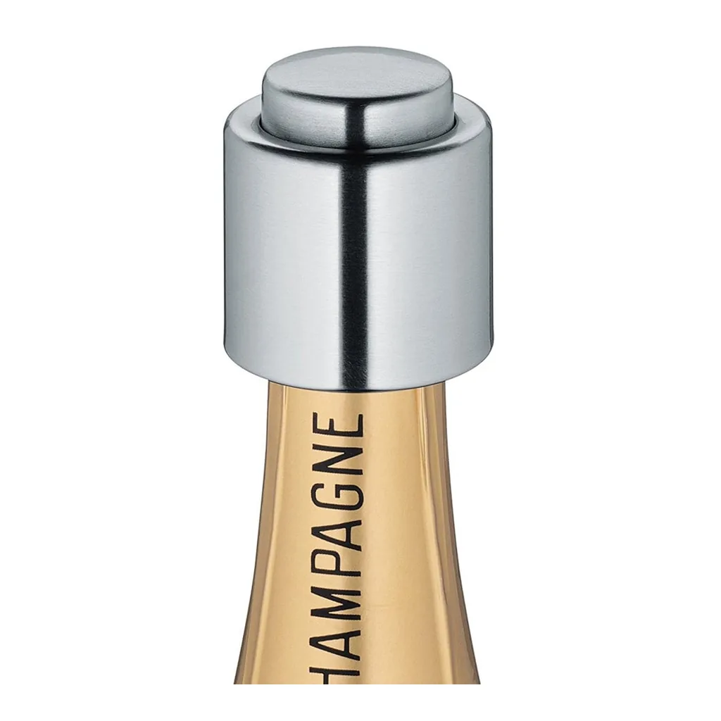 04e4abad-e36f-455c-99ce-8f17d230813f.jpg Cilio - 18/10 Stainless Steel Champagne Sealer - Silver