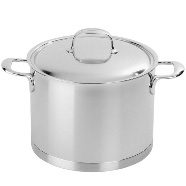 051424cd-1340-4ac1-89fe-9b98a4a3811e.jpg Demeyere - Atlantis7, 8.5 quart Deep Stockpot with Lid 7 Ply Made in Belgium - Stainless Steel