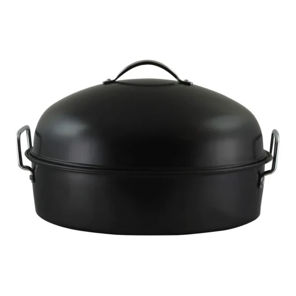 064316be-6c1b-40b1-ae1f-4ca84046b291.jpg Gibson - Home Kenmar High Dome Oval Roaster Set - Black