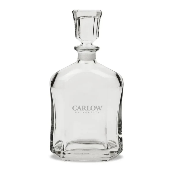 07b3c7cb-f495-4abc-9104-1268a373c29d.jpg Jardine - Carlow University Celtics 23.75oz. Crystal Whisky Decanter - Multicolor