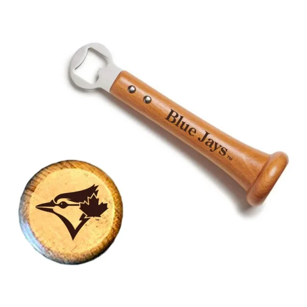08a576b3-dccc-4eed-808c-47b6534499b3.jpg Baseball BBQ - Toronto Blue Jays Pickoff Bottle Opener - Multicolor