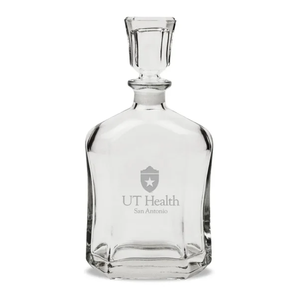 08b7c8a2-e791-4f6f-a971-ccd479915f13.jpg Jardine - Texas Health San Antonio 23.75oz. Crystal Whisky Decanter - Multicolor