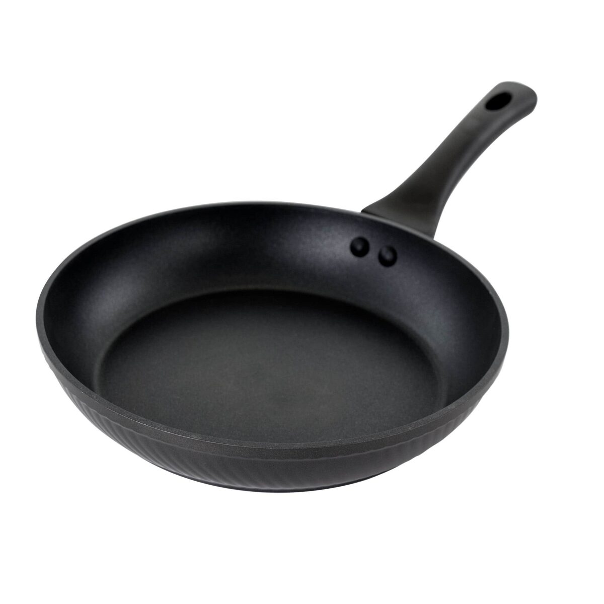 091da824-fdcf-4159-9256-a34a6ad1fe4c.jpg Oster - Kono 9.5 Inch Aluminum Nonstick Frying Pan with Bakelite Handles - Black