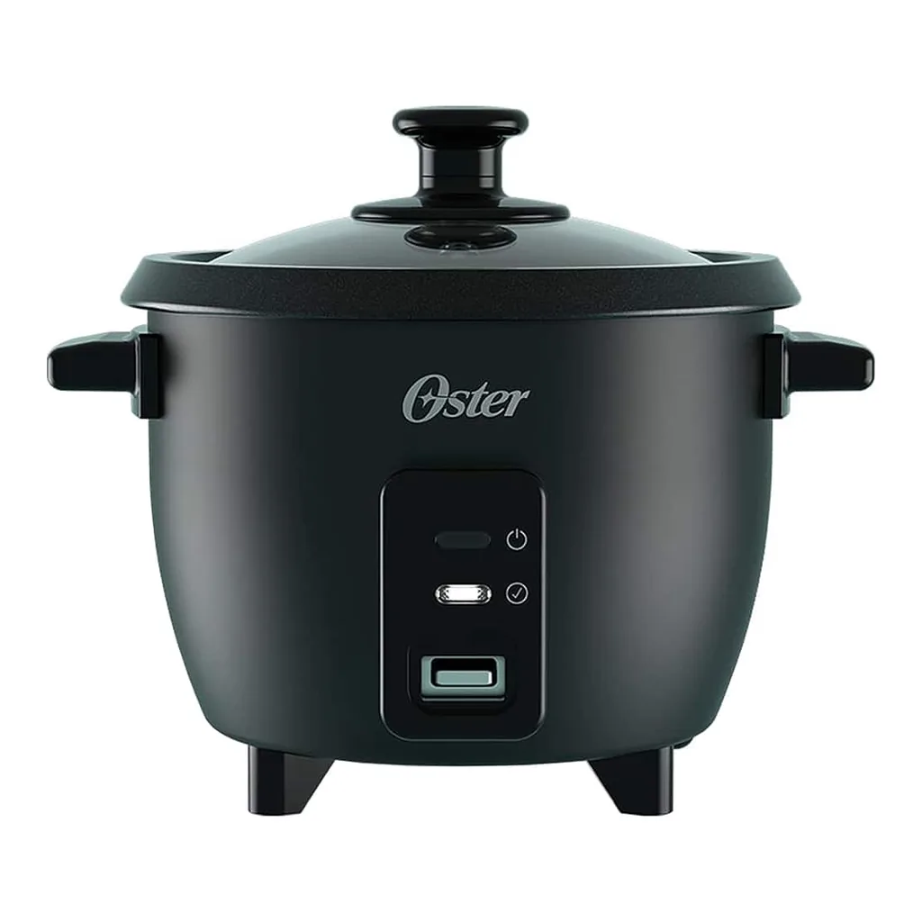 0abab8d4-734c-4f82-912a-ca735e1fa354.jpg Oster 2209798 6-Cup Electric Rice Cooker with Steamer Tray – Black